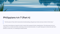Easter unit - Lesson 9: Celebrating Easter - A Reflection