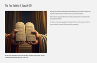 GFG Curriculum- Grade 5 -Term 1 – Week 5 - The Ten Commandments