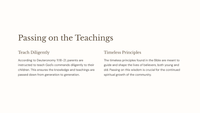 Deuteronomy 11: A Teaching Unit