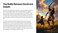Inleiding tot 1 Samuel 17 - Die verhaal van Dawid en Goliat