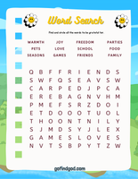 Gratitude Journal for Kids