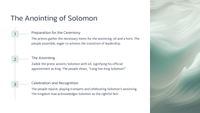 1 Konings 1 - Die opkoms van koning Salomo