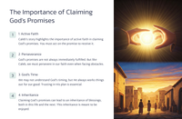 Joshua 14: Stepping into the Promised Land