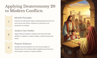 Deuteronomium 20 - God se leiding vir oorlog