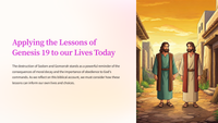 Die vernietiging van Sodom en Gomorra: 'n Les uit Genesis 19