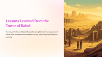 Genesis 11 - The Tower of Babel