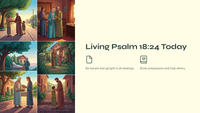 Exploring God's Righteousness: A Study of Psalm 18-24