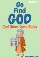 GoFindGod Curriculum | Kindergarten Term 1 – Week 6