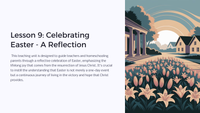 Easter unit - Lesson 9: Celebrating Easter - A Reflection