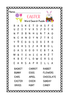 Easter Word Search