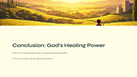 "He Heals the Brokenhearted": A Study of Psalm 147:3
