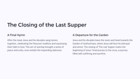 Easter Unit Lesson 4: The Last Supper