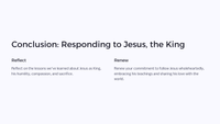 Easter Unit Lesson 3: The Triumphal Entry