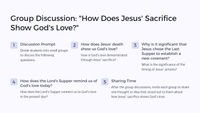 Easter Unit Lesson 4: The Last Supper