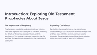 The Easter Unit Story Lesson 2: God’s Plan of Redemption