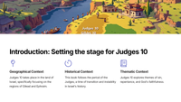 Judges 10 - A Lesson in Humility and Redemption