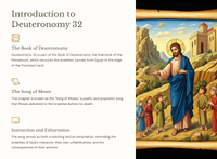 Die Lied van Moses: Deuteronomium 32