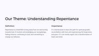 Lent Unit - Lesson 4