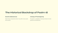 Exploring God's Righteousness: A Study of Psalm 18-24