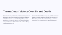 Easter Unit Lesson 7: The Resurrection - Victory Over Death