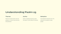 Psalm 23:6 - Experiencing God's Goodness and Mercy