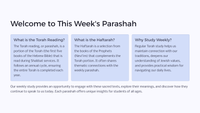 Weekly Torah & Haftarah Readings - 26th April 2025