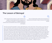 Easter Unit Lesson 5: Jesus in the Garden of Gethsemane
