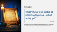 GoFindGod Grade 7 Bible Curriculum – Term 1 - Week 2 - Gideon – Mighty Through God