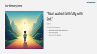 GoFindGod Curriculum | Grade 1 - Term 1 – Week 1 : Noah and the Ark