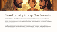 Deuteronomy 11: A Teaching Unit