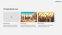 GFG Curriculum- Grade 2 -Term 1 – Week 6 - The Triumphant Entry & Temple Cleansing