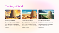 Genesis 11 - The Tower of Babel