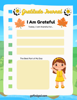 Gratitude Journal for Kids