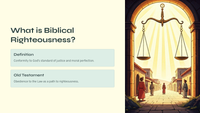 Exploring God's Righteousness: A Study of Psalm 18-24