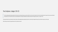 GoFindGod Curriculum - Grade 7 -  Term 1 – Week 1 - When There Was No King