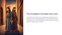 The Division of the Kingdom (1 Kings 12)