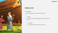 GoFindGod Curriculum | Grade 1 - Term 1 – Week 1 : Noah and the Ark