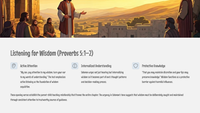 Proverbs 5 - Wisdom, Warnings, and the Path of Life