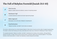 Isaiah 21: Prophecies of Judgment and Hope