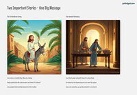 GFG Curriculum- Grade 2 -Term 1 – Week 6 - The Triumphant Entry & Temple Cleansing