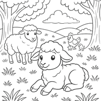 GFG Kids Stories - The Flock and the Farm –Book 3 – The Gate and the Path