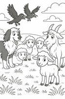GFG Kids Stories - The Flock and the Farm – Book 2: The Fold and the Field