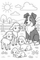 GFG Kids Stories - The Flock and the Farm – Book 7 – The Fold and the Wolves