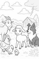 GFG Kids Stories - The Flock and the Farm – Book 7 – The Fold and the Wolves