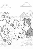 GFG Kids Stories - The Flock and the Farm – Book 7 – The Fold and the Wolves