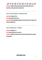 GFG 2025 Easter Unit Overview - God's Plan for Redemptiom