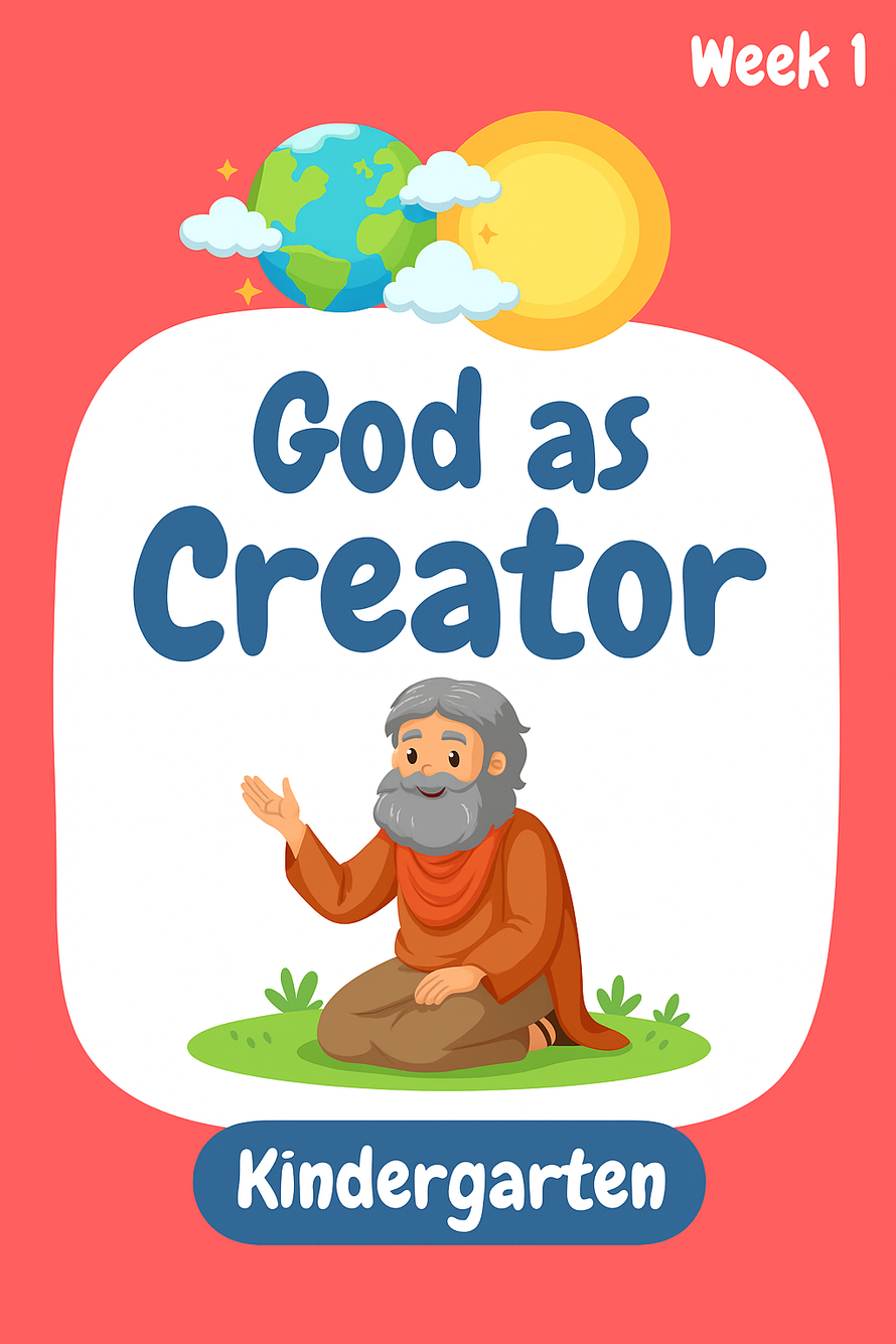 Kindergarten Bible Curriculum – Term 1