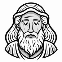 Old Testament Biblical Character Colouring Templates