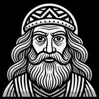 Old Testament Biblical Character Colouring Templates