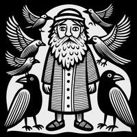 Old Testament Biblical Character Colouring Templates